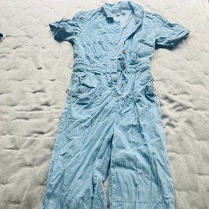 denim jumpsuit